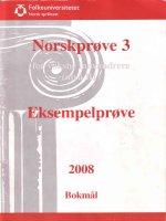 Norskprøve3 Cover