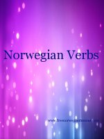 Norwegian Verbs Cover